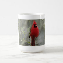 Christmas Mug Cardinal