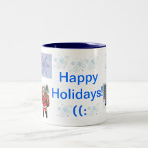 Christmas Mug~Happy Holidays