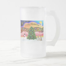 Christmas Music 2 - Fox Terriers (two Wire Haired) Mug