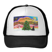 Christmas Music 2 - Scottish Terrier Hats