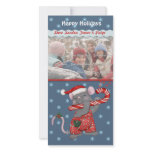 Christmas Music Mouse Photo Card Template