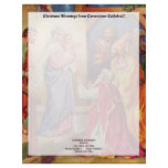 Christmas Nativity Scene Wisemen Personalized Letterhead