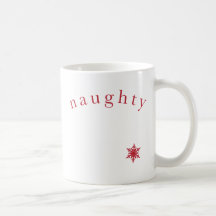 Christmas Naughty Coffee Mug