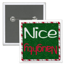 Christmas Naughty or Nice List button