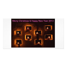Christmas & New Year greeting card Photo Cards