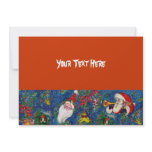 CHRISTMAS NIGHT HOLIDAY PARTY PERSONALIZED INVITATION