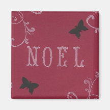 Christmas NOËL Cute Fridge Magnet