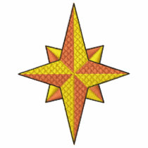 Christmas North Star Embroidered Shirt