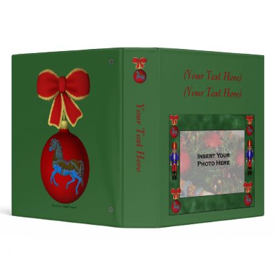 Christmas Nutcracker Holiday Photo Album Binder by SmilinEyesTreasures