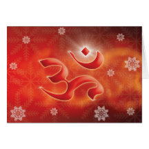 Christmas om greeting cards