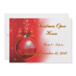 Christmas Open House, From 6 - 12 p.m., F... Custom Announcements