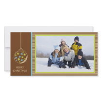 Christmas Ornament -Christmas photocard Personalized Photo Card