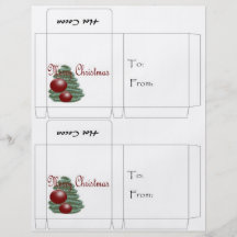 CHRISTMAS ORNAMENT CUSTOM FLYER