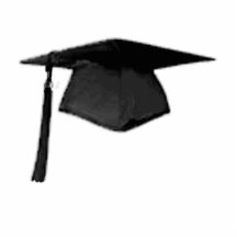 Christmas Ornament Graduate Cap Photo Cut Out