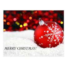 christmas ornaments 3, MERRY CHRSTMAS! Postcards
