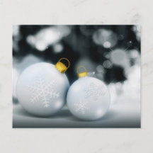 Christmas Ornaments Advent Ball Snow Custom Flyer
