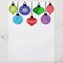 Christmas Ornaments Flyer