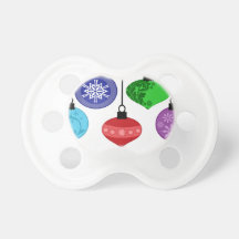Christmas Ornaments Pacifiers