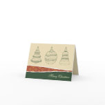 Christmas ornaments - Shabby Chic cards