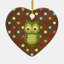 Christmas Owl Christmas Ornament