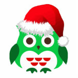 Christmas owl Photo Sculpture Cutouts