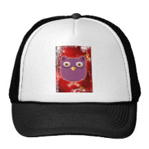 Christmas Owl Trucker Hat
