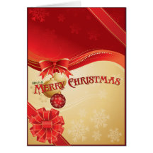 Christmas Package Greeting Card