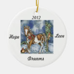 Christmas Paint Pony Christmas Ornaments