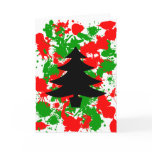 Christmas Paint Splatter