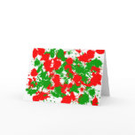 Christmas Paint Splatter