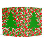 Christmas Paint Splatter Red & Green binders