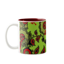 Christmas Paisley Mug