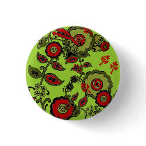 Christmas Paisley Pin