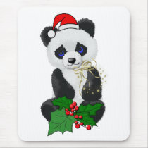 Christmas Panda Mouse Mats