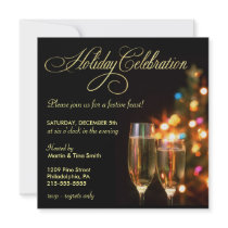 Christmas Party - Holiday Celebration Invitations
