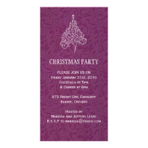 Christmas Party Invitation Photo Cards