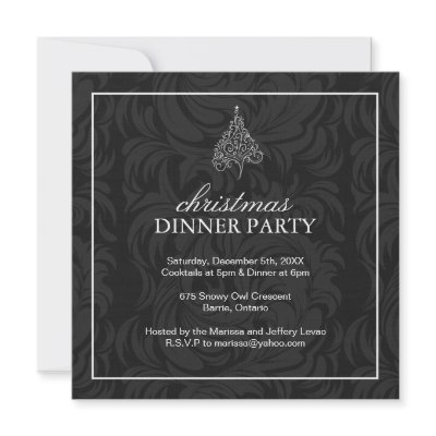 Christmas Party Invitations by colourfuldesigns