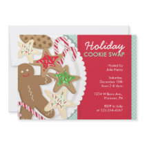 Christmas Party Invitations Cookie Swap