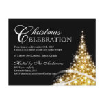 Christmas Party Invitations Postcards