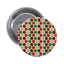 Christmas Party Polka Dots Pins
