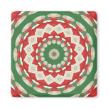 Christmas Patchwork Fridge Magnets