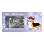 Christmas Pembroke Welsh Corgi Personalized Photo Card