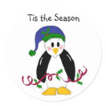 Christmas Penguin stickers