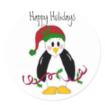 Christmas Penguin stickers