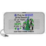 Christmas Penguins Ehlers Danlos Syndrome EDS Ipod Speakers
