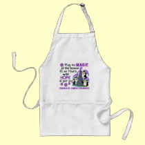 Christmas Penguins Pancreatic Cancer aprons