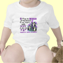 Christmas Penguins Pancreatic Cancer t-shirts