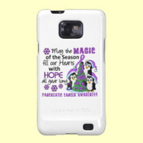 Christmas Penguins Pancreatic Cancer casemate cases