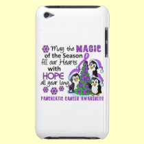 Christmas Penguins Pancreatic Cancer casemate cases
