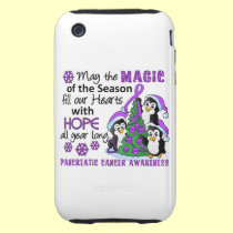 Christmas Penguins Pancreatic Cancer casemate cases